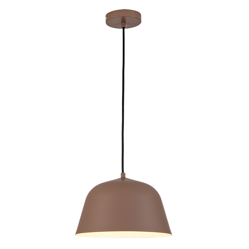 COLGANTE 1xE27 25x14.5cm KHAKI